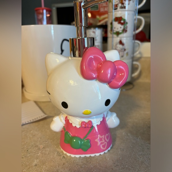 Mini Vending Machine With Hello CAT Design | Cute Drink Juice Dispenser Toy | Pink Character Machine For Kids